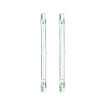 2 ampoules halogènes R7S 118mm 2220lm 138W 2900K Dimmable