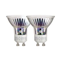 2 ampoules SMD LED culot GU10 520Lm 75W 4000K Blanc neutre