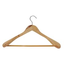 Cintre bois spécial veste