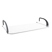Etendoir balcon 7m blanc et gris