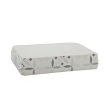 Porte savon Evora Céramique Blanc/Gris - MSV