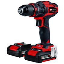 Lot perceuse-visseuse te-cd18/40 + 2 batteries 2ah