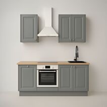 Façade Liath MDF revêtu PVC gris 71,3x20cm 1 tiroir FSC 100% - RBSISTEMS