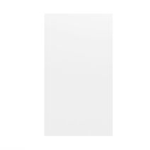 Façade Luna blanc mat 18mm 713x400 pleine H/B - RBSISTEMS