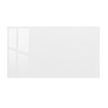 Façade Klar blanc brillant 16mm 428x800 pleine - RBSISTEMS