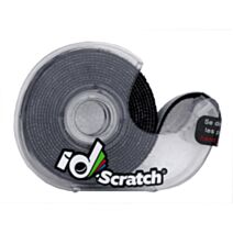 Dévidoir bande auto-grippante 2 m x 2 cm noir - ID-SCRATCH