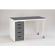 Adhésif cuir anthracite 67,5cm 1,5m