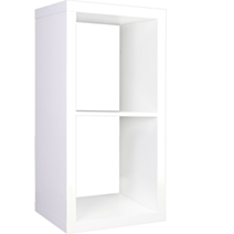 Meuble de rangement Cubbox 2 cases - blanc