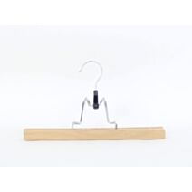 Cintre pantalon/jupe bois naturel - DECO SYSTEM