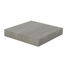 Tablette 23 x 23,5 x 3,8 cm chêne gris - DECO SYSTEM
