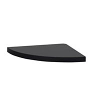 Tablette DS2 noir MDF ép,18mm 23x23,5cm - DECO SYSTEM