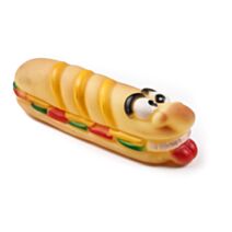 Hot dog grand modèle fantaisie en vinyle 18 x 55 x 45 cm - ZAMIBO