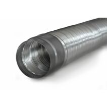 Gaine alugaz Ø125/132mm L1,5m - STRULIK