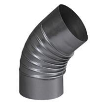 Coude 45° aluminié Ø125mm - TEN