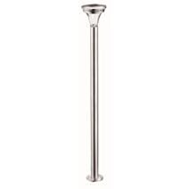 Lampadaire solaire très éclairant inox