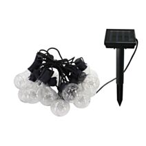 Guirlande 15 ampoules blanc chaud 4,80m - GALIX