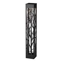 Décoration à énergie solaire métal H70cm noire - GALIX