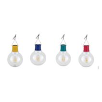 Ampoule solaire culot coloré à suspendre - GALIX