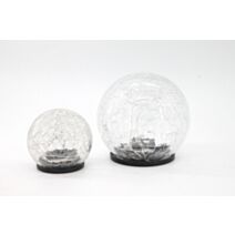 Sphère solaire effet verre brisé Ø10  cm - GALIX