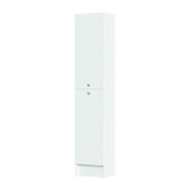 Colonne meuble cuisine 2 portes blanc 200x40x30 cm - BOIS CONCEPT DEVELOPPEMENT