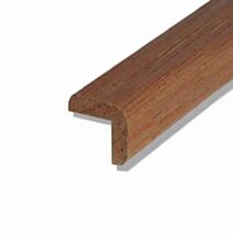 Baguette d'angle bois rouge 2400 x 23 x 23 mm - SUPBOIS