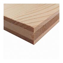 panneau 3 plis pré-découpé épicéa mil.humide 19mm 800x400mm - SUP BOIS