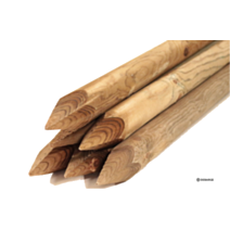 Piquet épointé en pin traité classe4 diam 80x2,5m