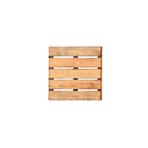 Dalles 5 lames en pin traité classe 4 50x50x3,8cm - DEBARGE