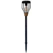 Balise solaire LED à filament Napoli Ø11x67cm 10Lm IP44