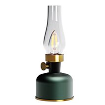 Lampe LED rétro verre métal 200 lum vert - WATT&HOME