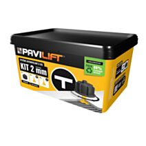 Kit démarrage 50 cadrans 50 croisillons en T 2mm 30 croisillons en I 2mm - PAVILIFT