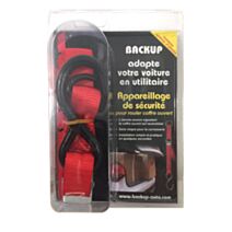 Sangle de sécurité pour coffre de voiture ouvert - BACKUP