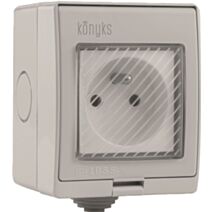 Prise extérieure programmable à distance Wifi IP55 16A 3520W