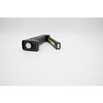Lampe torche pliable orientable aimantée 34,6cm noir