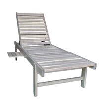 Bain de soleil Stefano bois acacia blanchi 