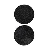 2 pastilles adhésives extra strong noires