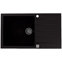 Evier 1 bac 86x50cm Cadit+ noir - DIADEM