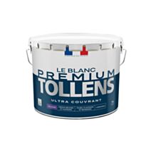 Peinture Blanc Premium velours 10L blanc - TOLLENS