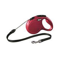 Flexi Laisse Corde New Classic M 5m Rouge - ZOLUX