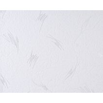 Papier Peint Vinyl Expansé Graphiti Blanc/Argent 5,3m² - AS CREATION