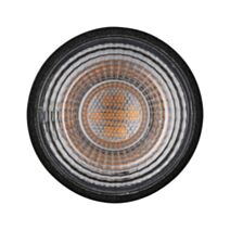 Spot réflecteur URail LED GU10 460lm 36° 7W 2700K Noir Dépoli