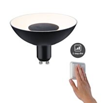 Spot réflecteur LED GU10 360lm 4,9W Intensité variable Noir Blanc