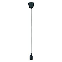 Suspension luminaire Ketil Silicone E27 20W IP44 Noir