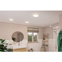 Plafonnier LED Ø19cm 11,2W 1340lm 4000K effet bois 230V Atria Shine Wood - PAULMANN