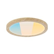 Panneau LED Atria Shine bois 12W 19cm - PAULMANN