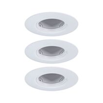 Encastré GU10 fixe Ø90mm x3 max.10W blanc - PAULMANN