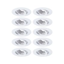 Encastré GU10 orientable Ø90mm x10 max.10W blanc - PAULMANN