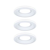 Spot encastré Sormus 100mm blanc x3 - PAULMANN