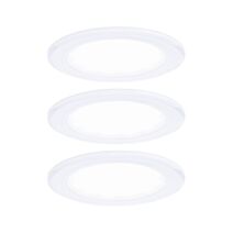 Encastré LED meuble Ø65mm x3 2,5W 4000K blanc - PAULMANN