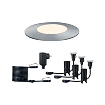 Kit sol extérieur encastré Plug & Shine IP65 3000K 3 x 2.5W - PAULMANN